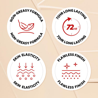 TIRTIR Mask Fit Red Cushion Foundation, Full coverage, Skin fit, Satin Glow Finish, Korean Cushion Foundation #45W CHESTNUT, 4.5g